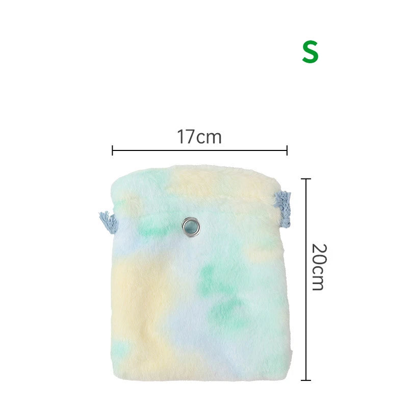 Protable Small Animal Outgoing Sleeping Bag Warm Rats Hamster Carrier Bag Travel Carry Pouch Breathable Handbag for Sugar Glider