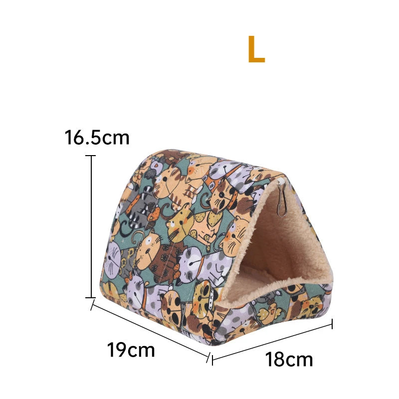 Pet Bird Parrot Cages Warm Bird Hammock Hanging Tent Bed for Bird Sleeping Bird Cage Decoration Accessories Bird House Bird Nest