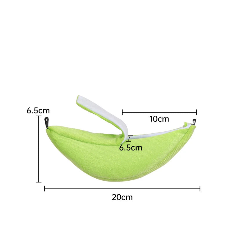 Banana Bed  Winter Warm Bird Cage Parrot Cotton Nest Parrot Nest Budgie For Hammock Cage Hut Tent Bed Hanging Cave Outfits Bags